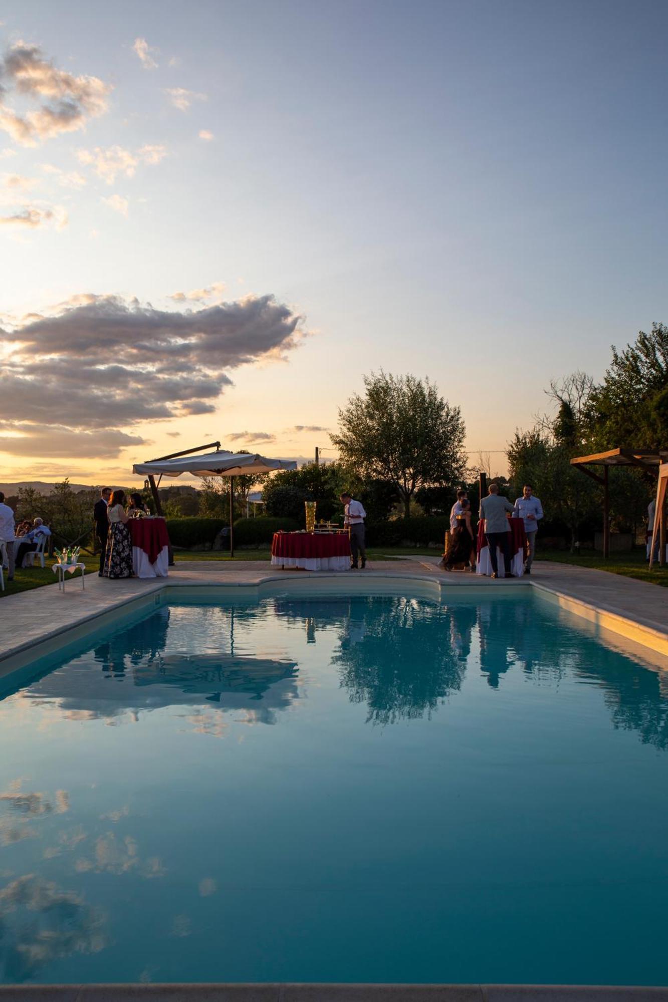 Agriturismo Il Tiro Castel del Piano  Kültér fotó